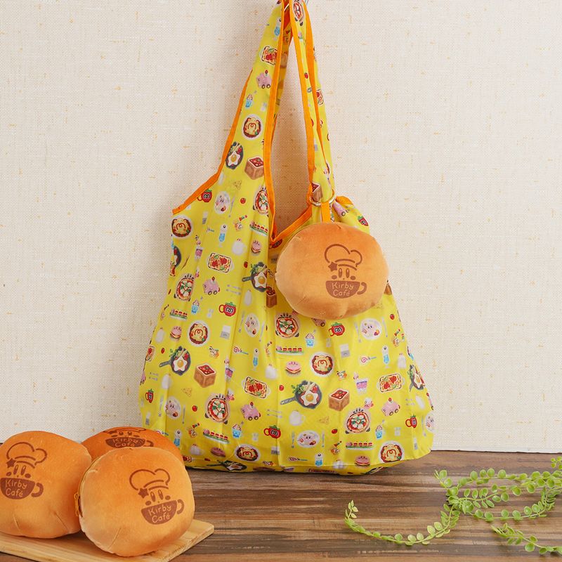Kirby Eco Bag with Pouch - Burger