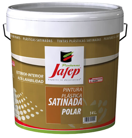 Pintura Plástica Satinado Polar Blanco