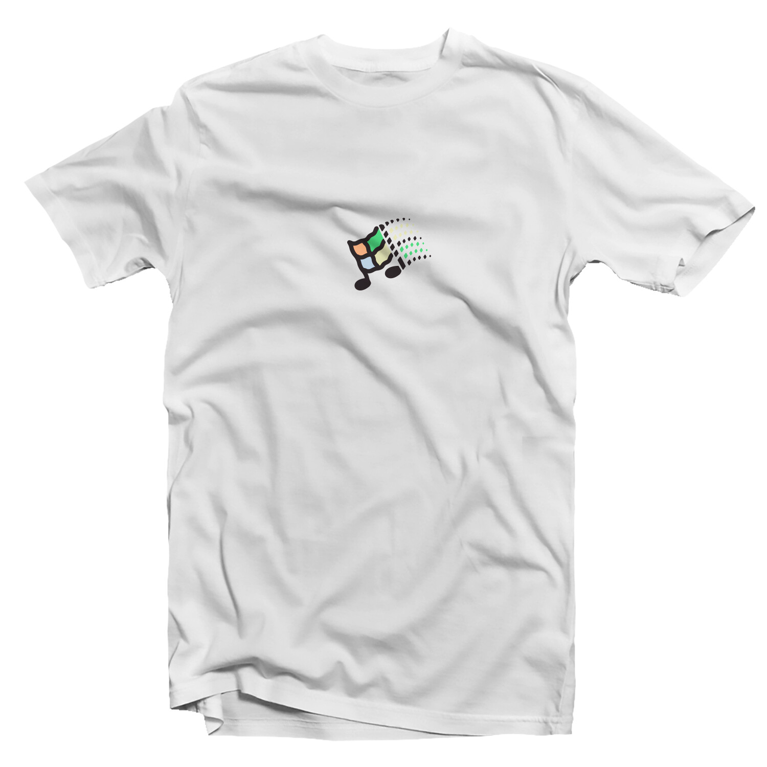 Alleine vorm Computer Shirt '8-tel'