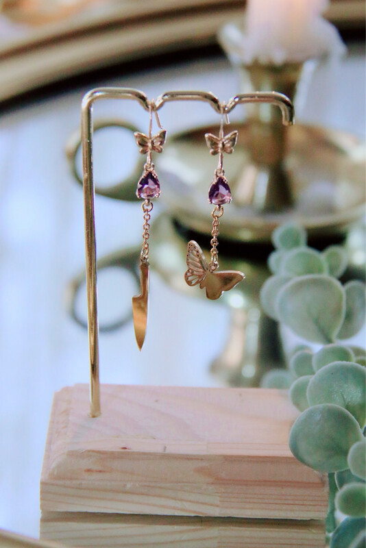 Boucles d’oreilles - Yosano Akiko