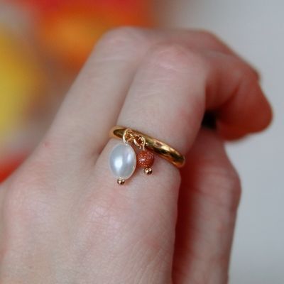 Bague - automne chaleureux