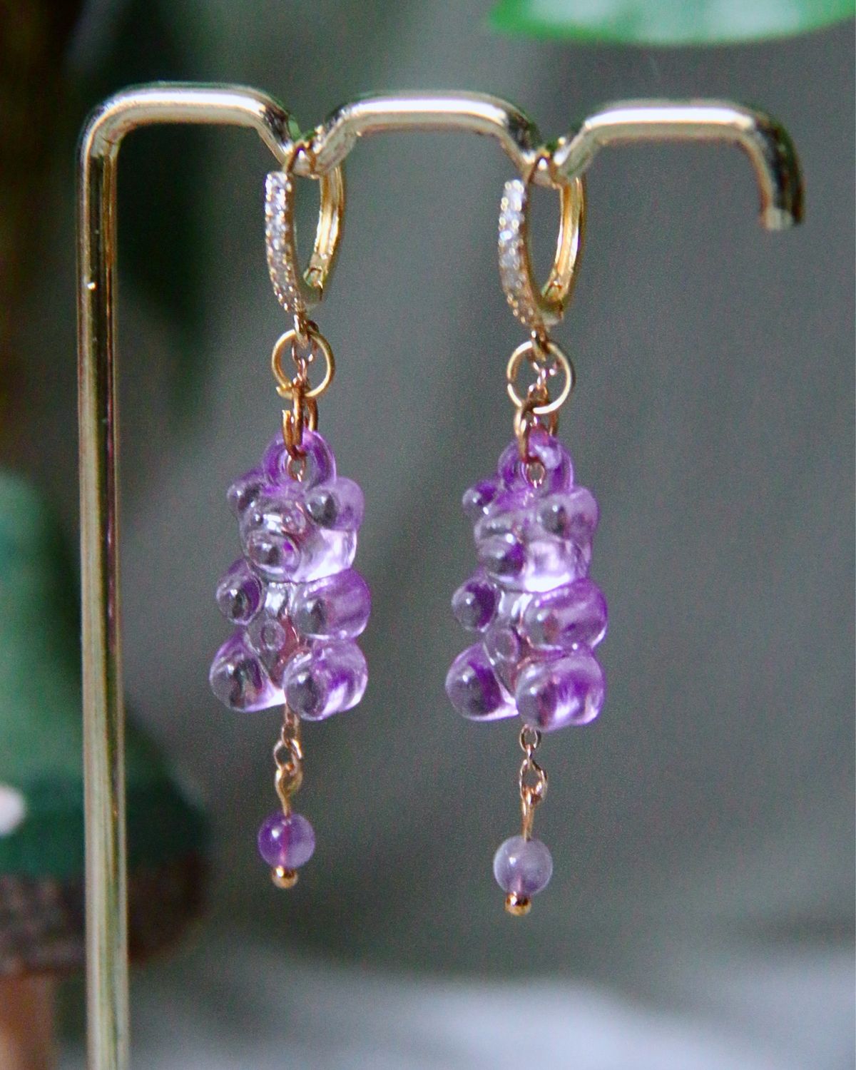 Boucle d’oreille - Nounours Bonbon