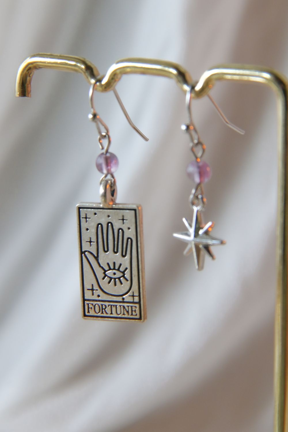 Boucle d’oreille - Tarot Fortune