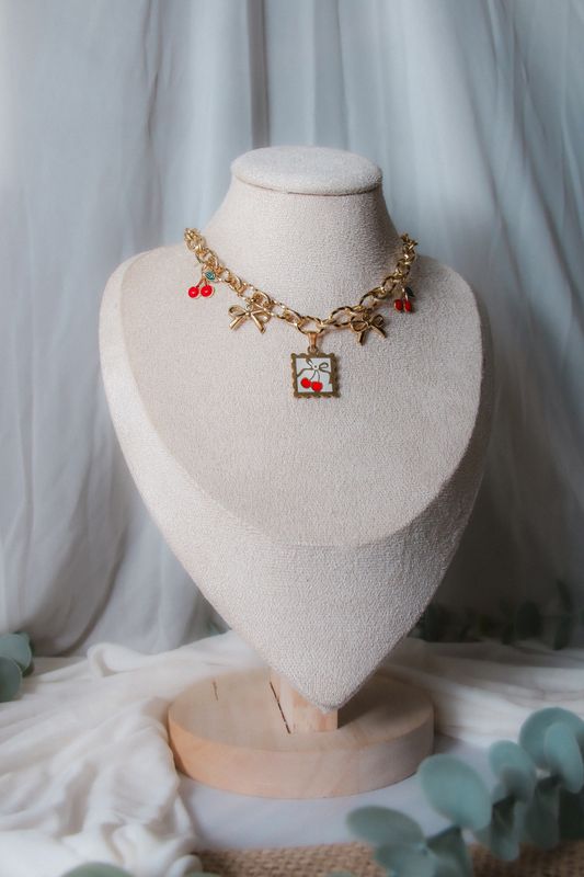 Collier - Cerises