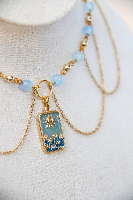 Collier - Sun and Blue
