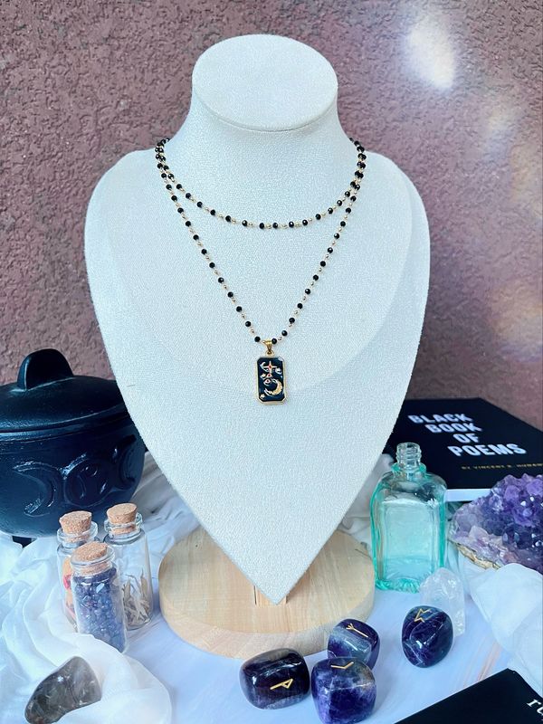 Collier Double - Mystical night