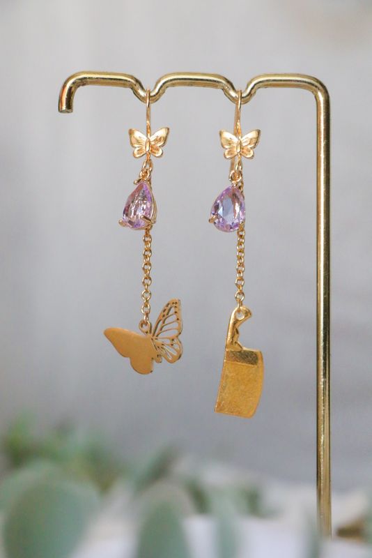 Boucles d’oreilles - Yosano Akiko