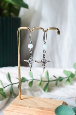 Boucle d’oreille - Etoile scintillante