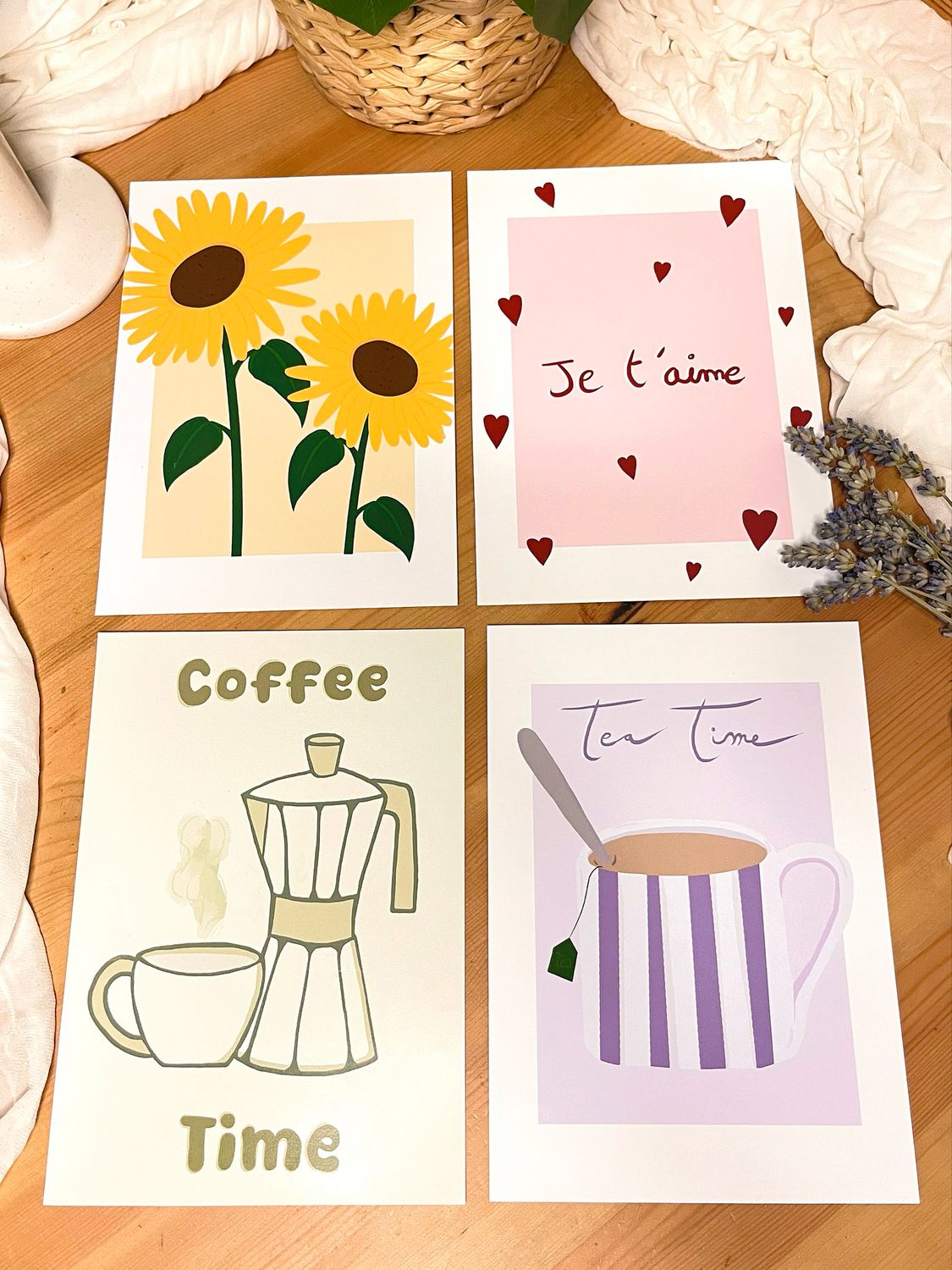 Illustrations - chill and good vibes