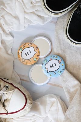 Miroir de poche - Heartstopper NickxCharlie