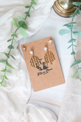 Boucle d'oreille - Duo d'étoiles