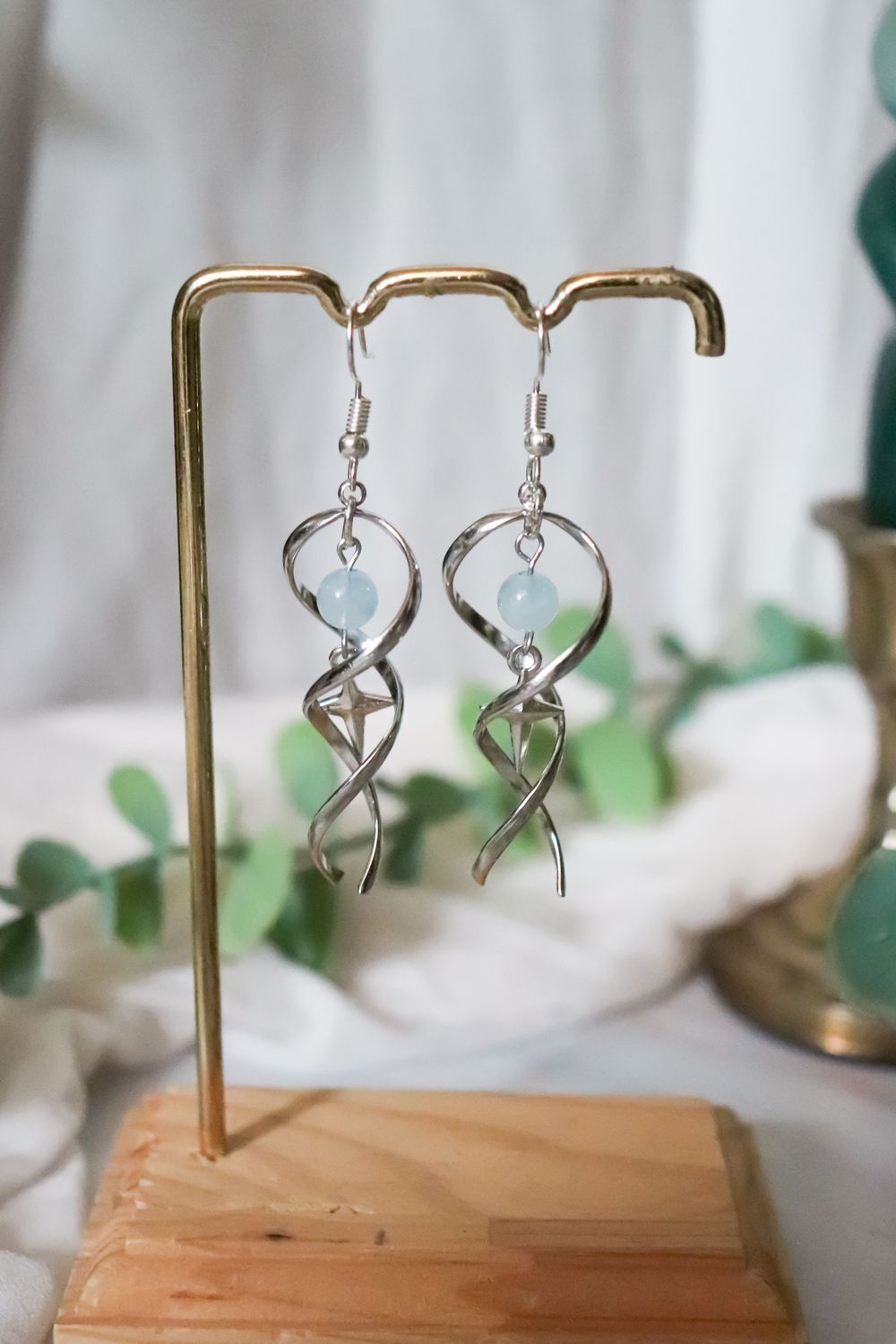 Boucle d'oreille - Pluie d'étoiles