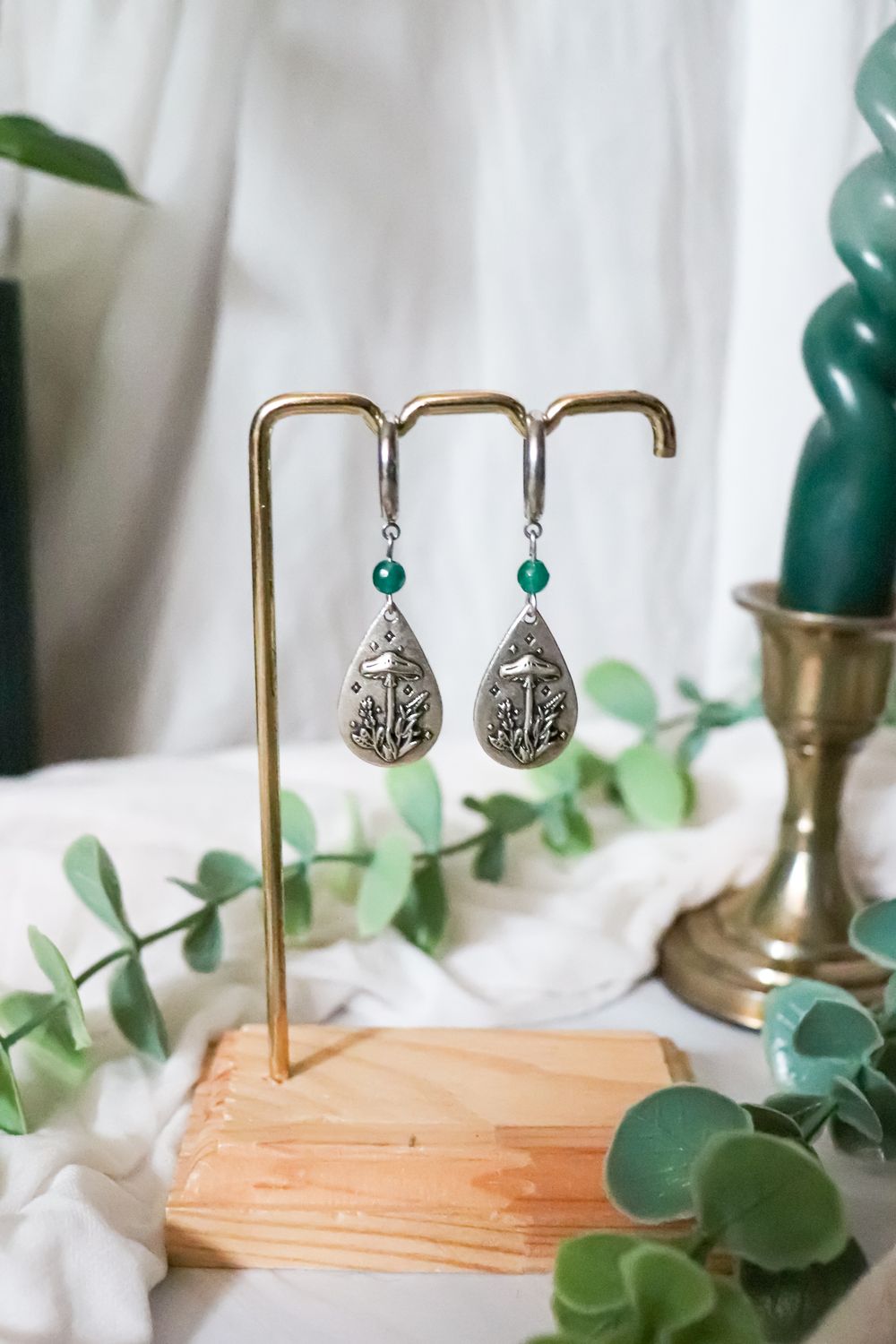 Boucle d'oreille - Forêt enchantée