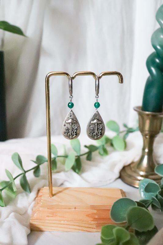 Boucle d'oreille - Forêt enchantée