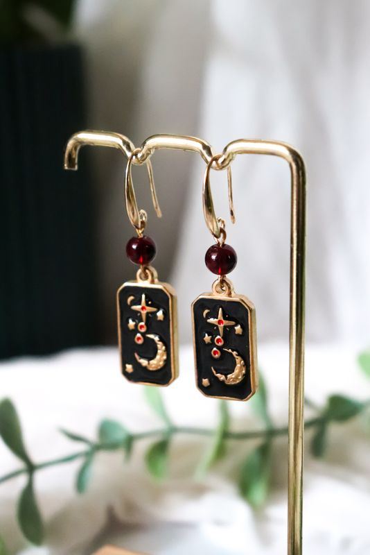 Boucle d'oreille - Blood Moon