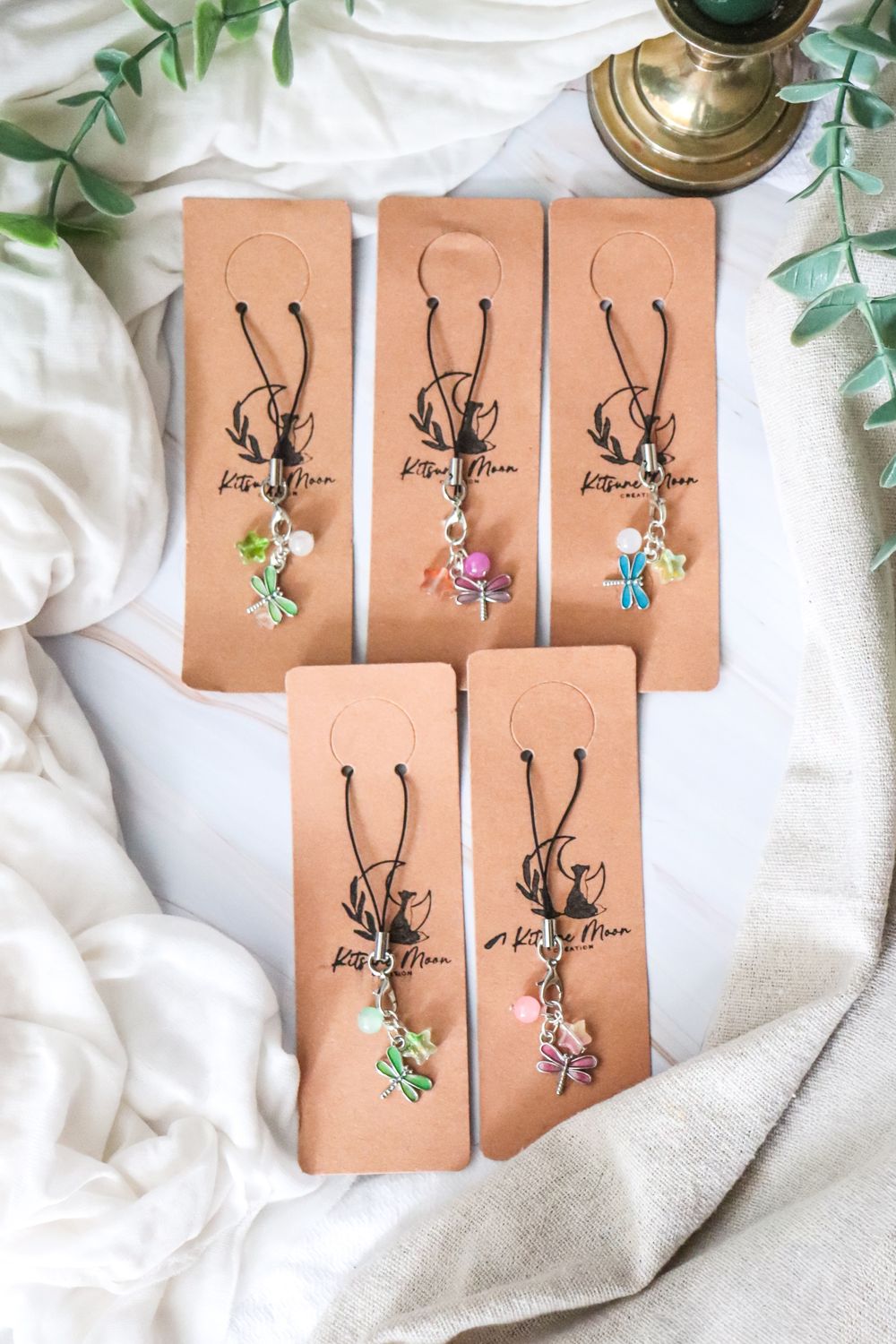 Bijoux de téléphone - Libellule d'été