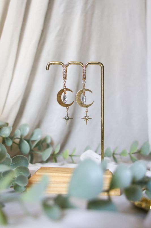 Boucle d’oreille - Lunar