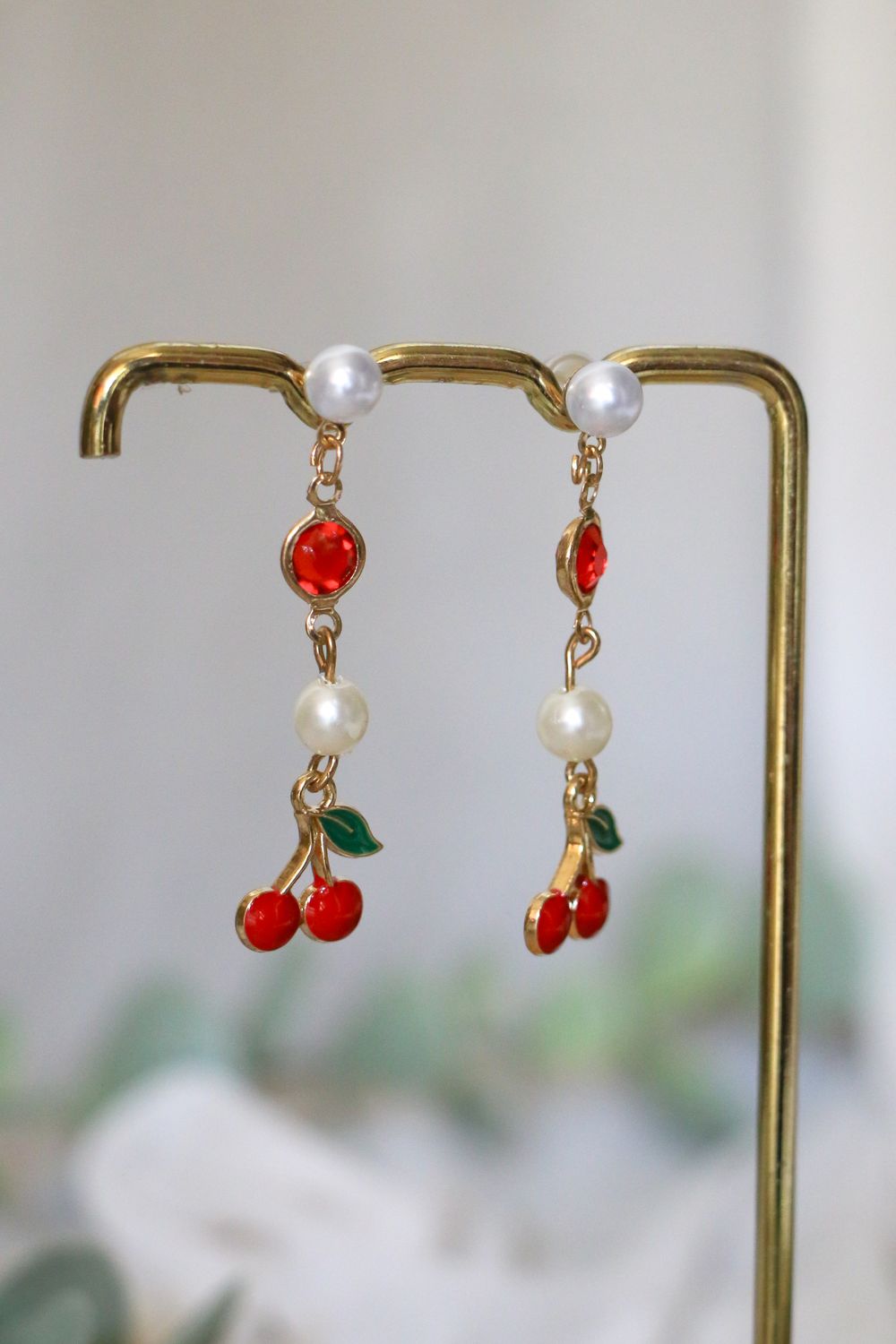 Boucle d’oreille - Le temps des cerises