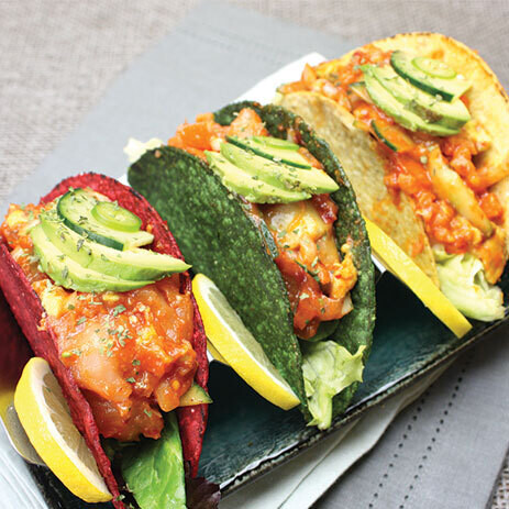 Spicy Tuna Tacos