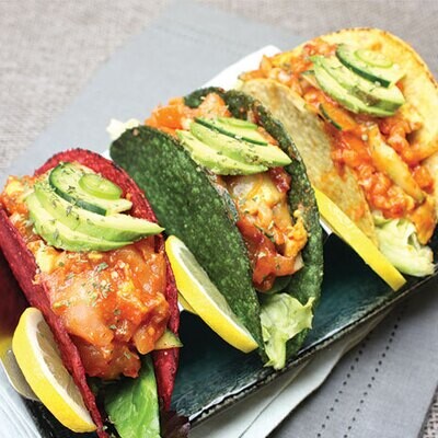 Spicy Tuna Tacos