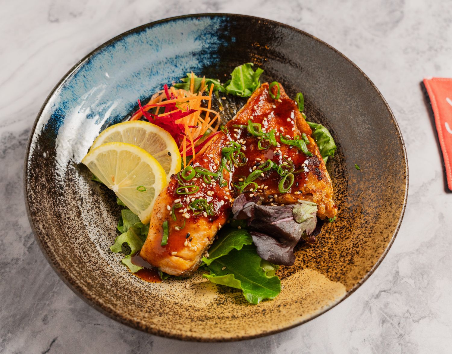 Grilled Salmon Kama