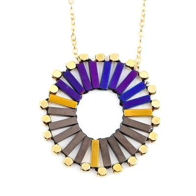 Pinwheel Necklace