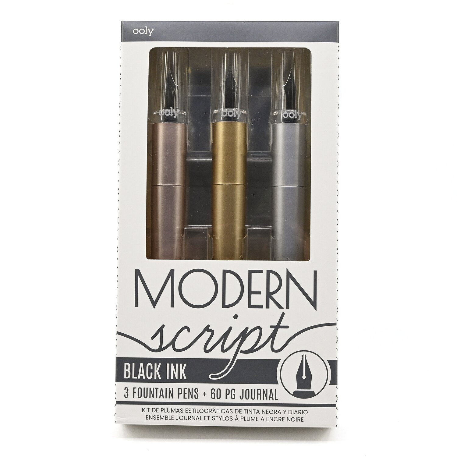 Modern Script Fountain Pen & Journal Set
