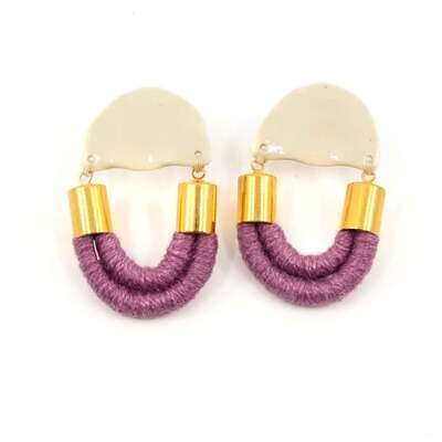Happy Post Special Artist Collaboration Earrings