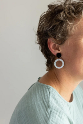 I Am - Circular Dangle Earring