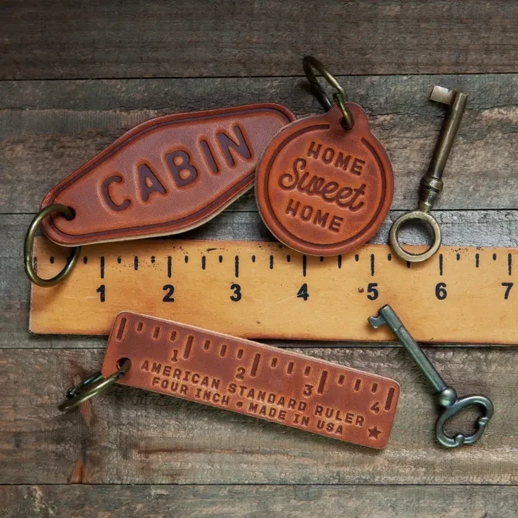 Handmade Leather Keychains