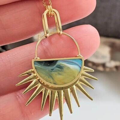 Full of Hope Sun Rays Necklace