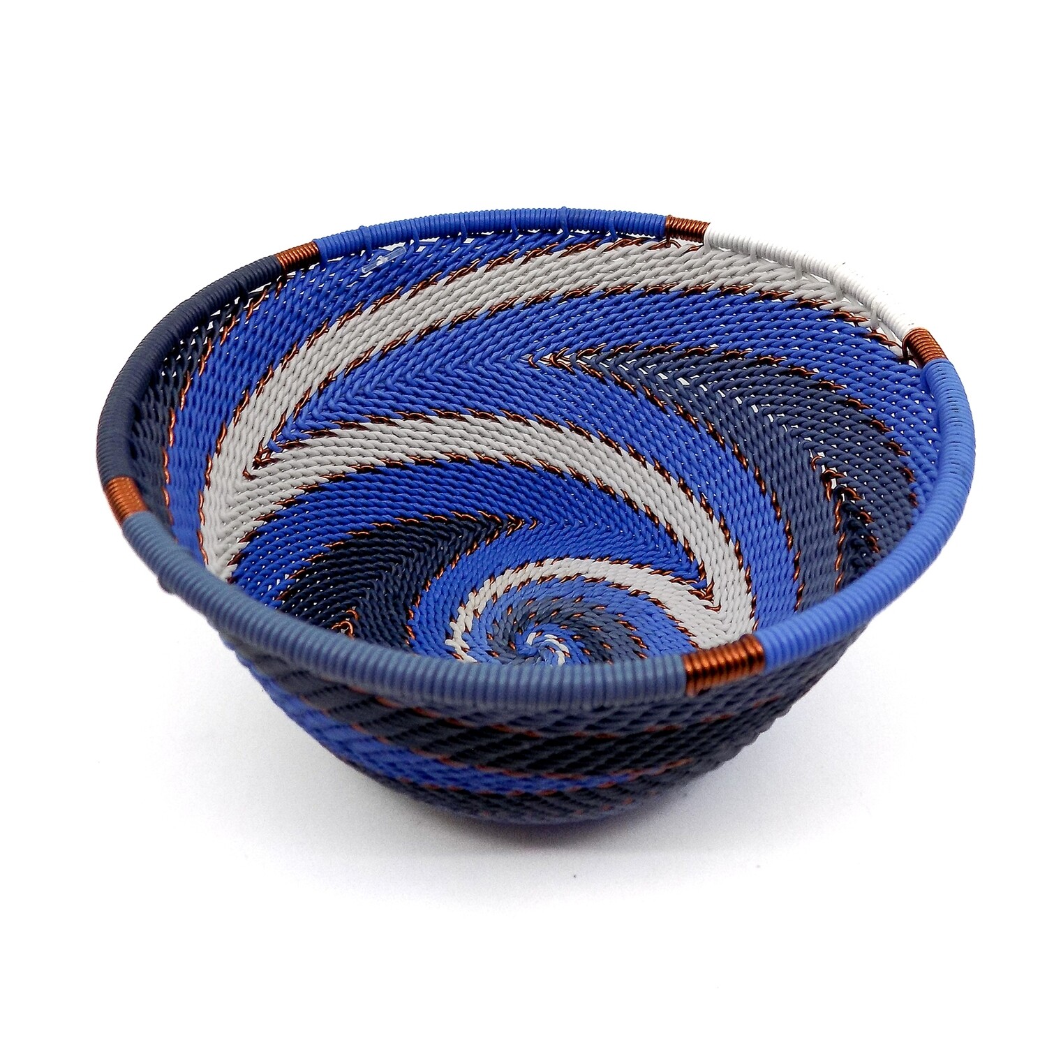 Small Deep Telephone Wire Bowl