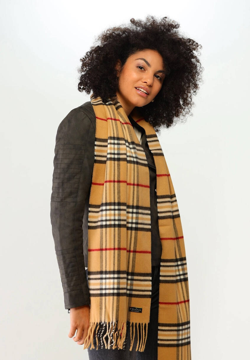 Plaid Oversized Cashmink Scarf