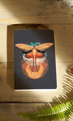 Cosmic Moth Layflat Journal
