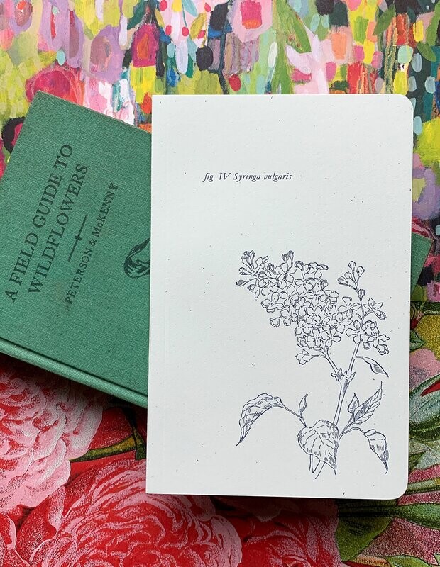 Lilac Botanical Notebook