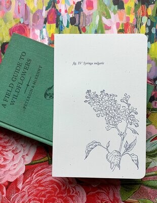 Lilac Botanical Notebook