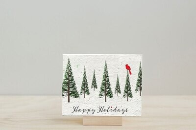Wildflower Holiday Greeting Cards