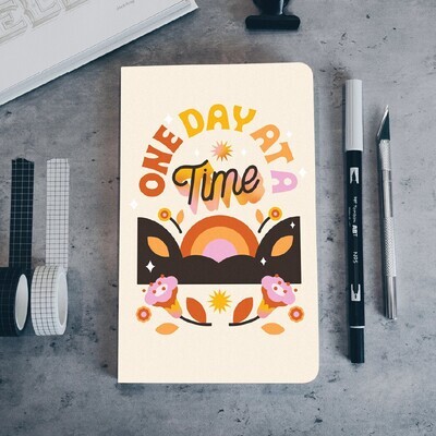 One Day at a Time Journal Notebook