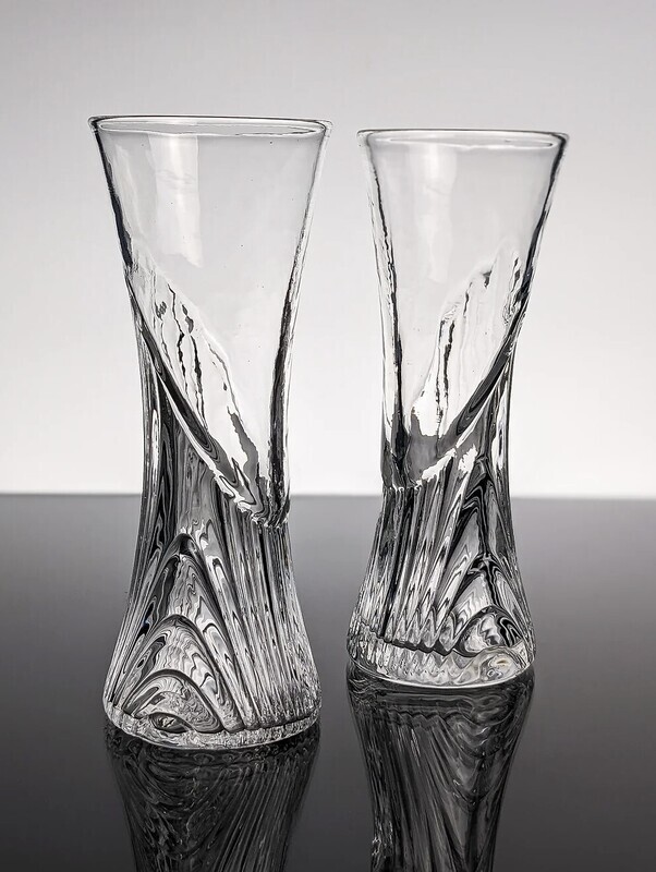 Ellipse Champagne/Collins Glass