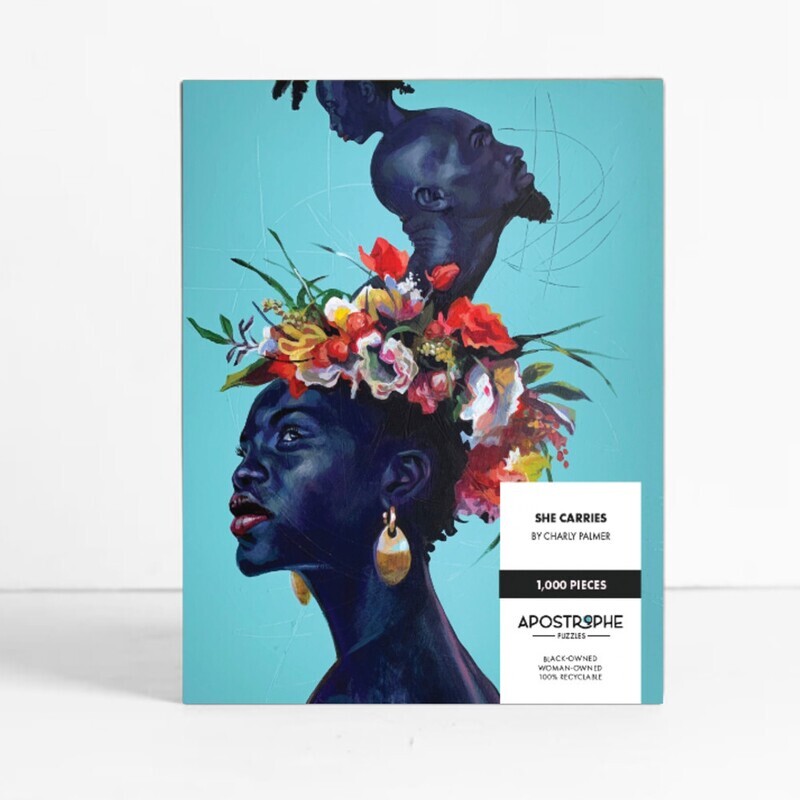 Apostrophe Puzzle: She Carries, artwork by Charly Palmer