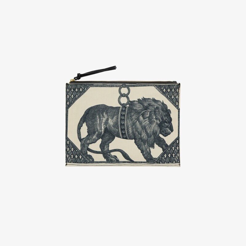 Barocco B/W Pouch