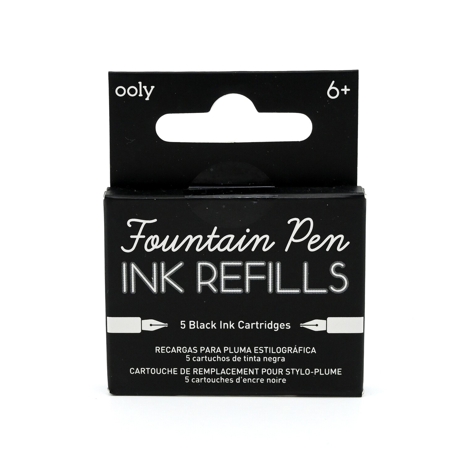 Fountain Pen Ink Refills, Color: Black
