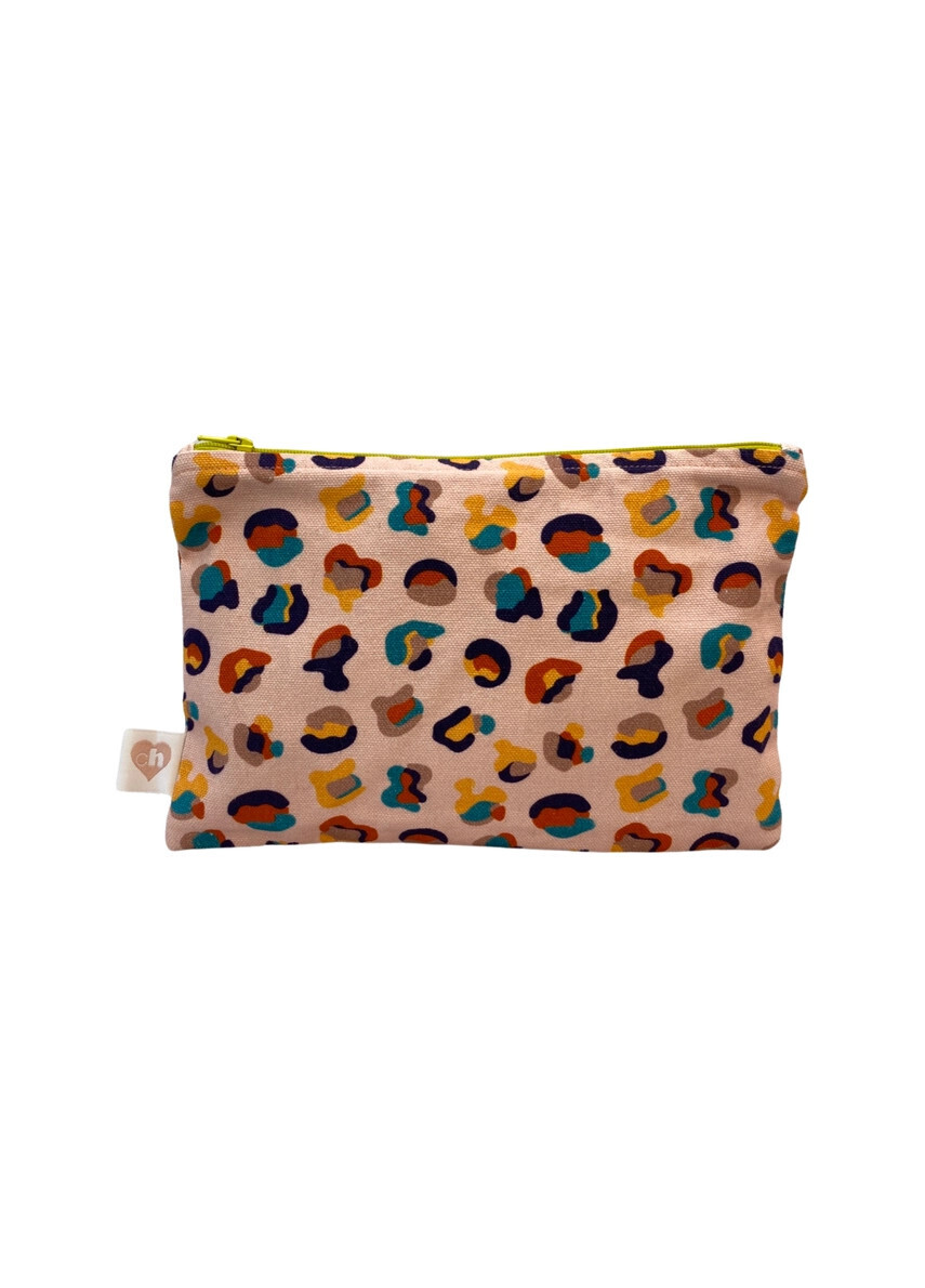Large Patterned Zip Pouch