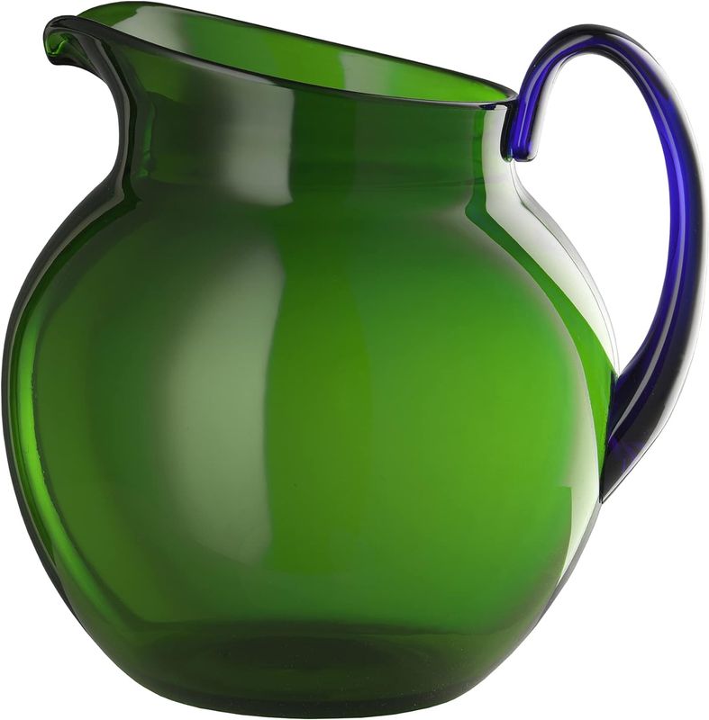 Pallina Pitcher in Green/Blue