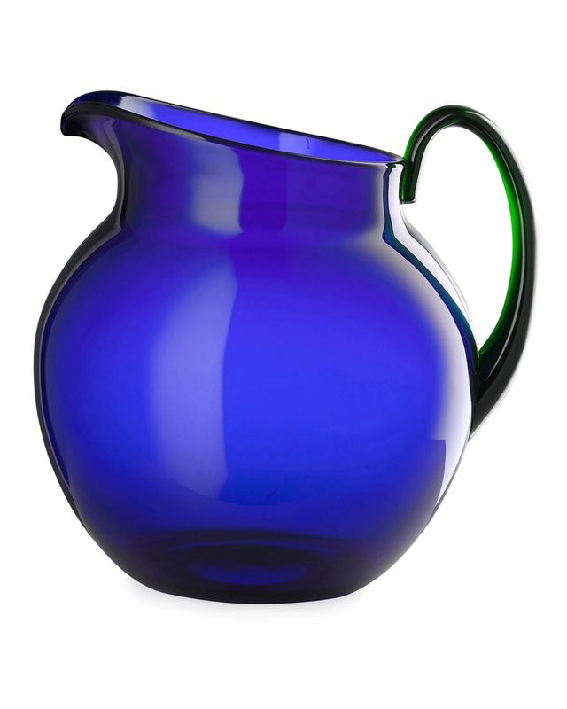 Pallina Pitcher in Blue/Green