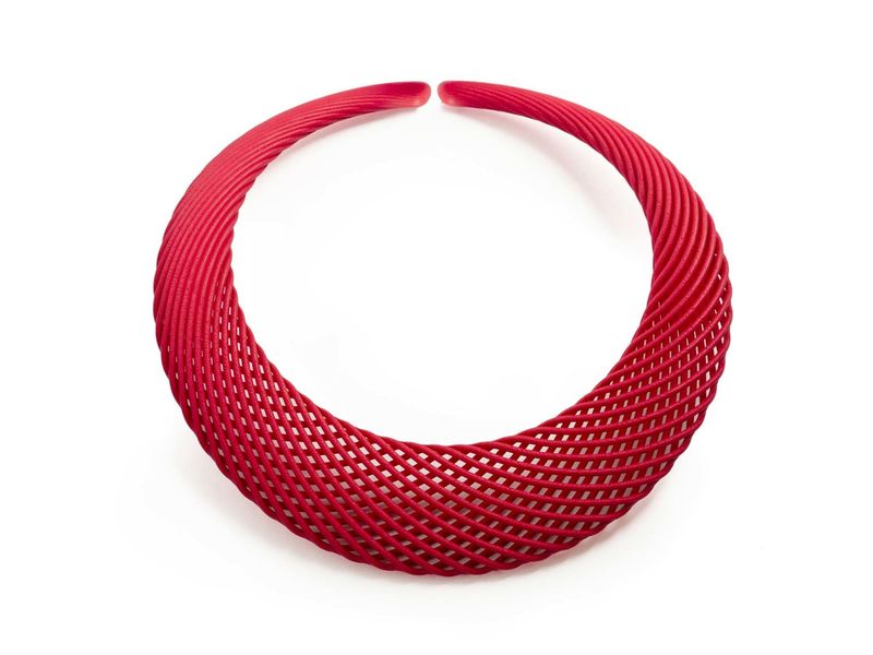 Memento Necklace, Blood Red