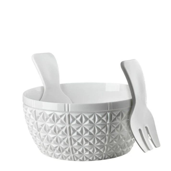 Churchill Salad Bowl Set in White