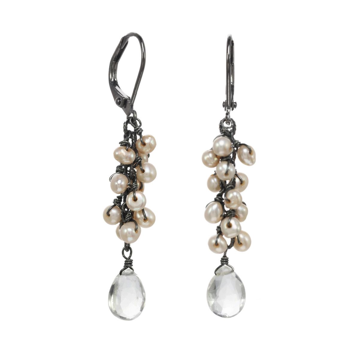 Freshwater Pearl Cluster Earring