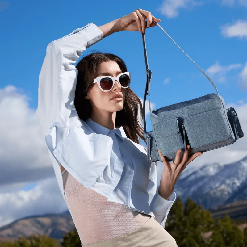 Nomad Bag in Denim