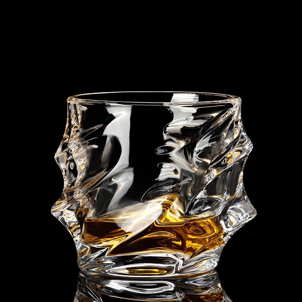 Storm Japanese Crystal Glasses (Set of 2)
